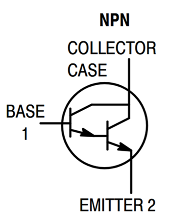MJ11032G Internal Schematic Diagram